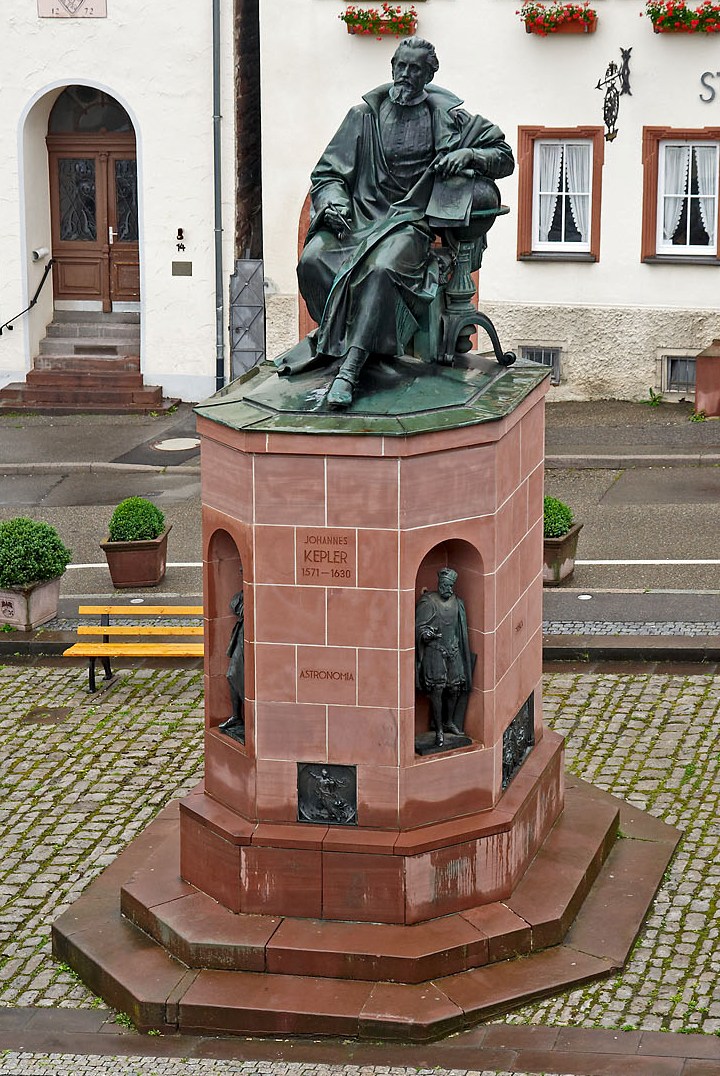 Johannes Kepler Denkmal auf dem Marktplatz